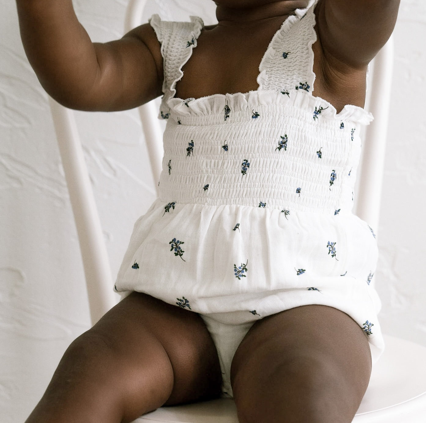 ‘Blueberry’ Garden Romper