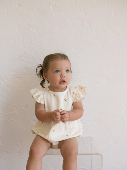 ‘Clementine’ Flora Romper