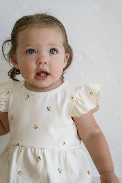 ‘Clementine’ Flora Romper