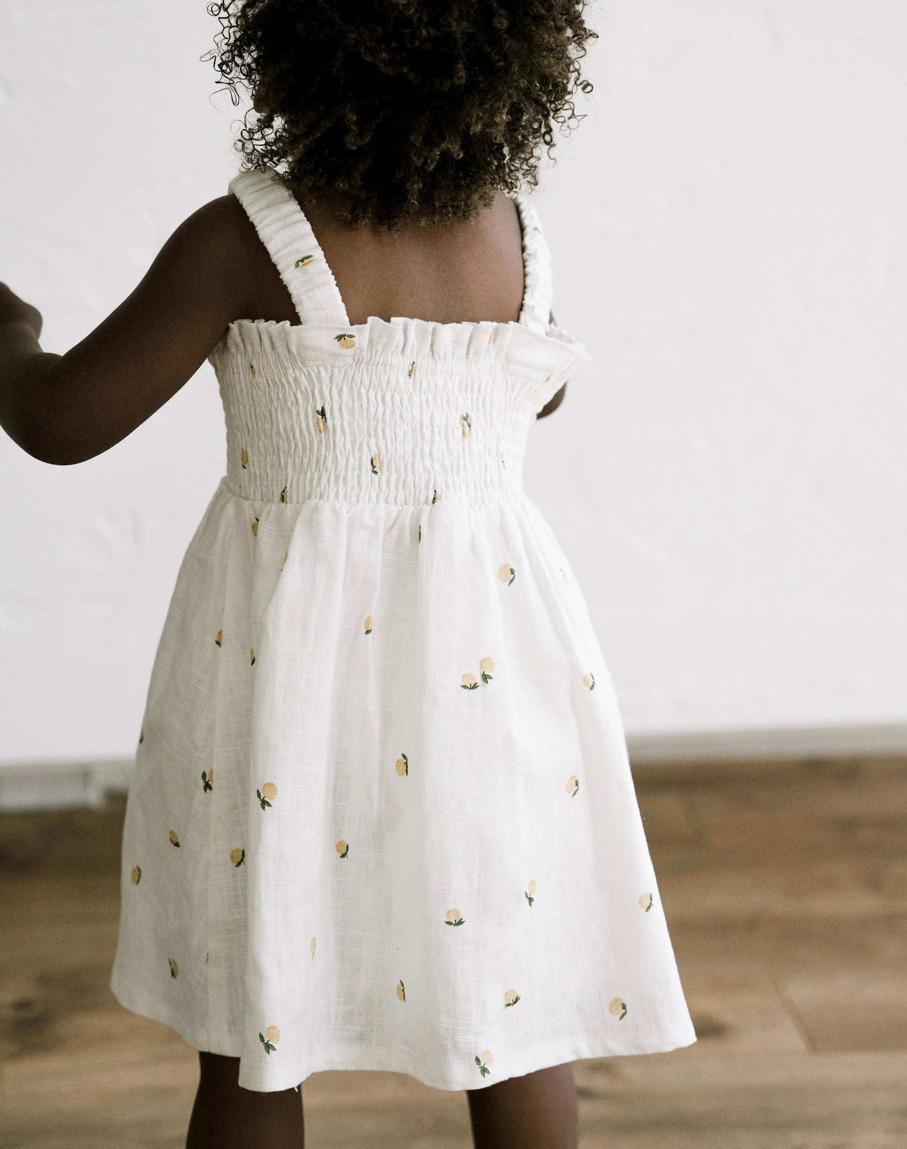 Prairie Dress in Oat Linen – Field Day