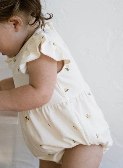 ‘Clementine’ Flora Romper