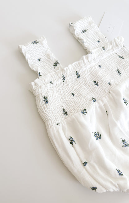 ‘Blueberry’ Garden Romper
