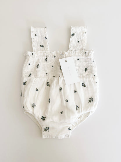 ‘Blueberry’ Garden Romper