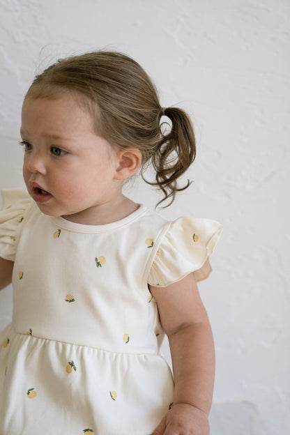 ‘Clementine’ Flora Romper