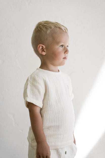 Malibu Pocket Tee ‘Off White’