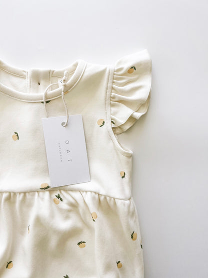 ‘Clementine’ Flora Romper