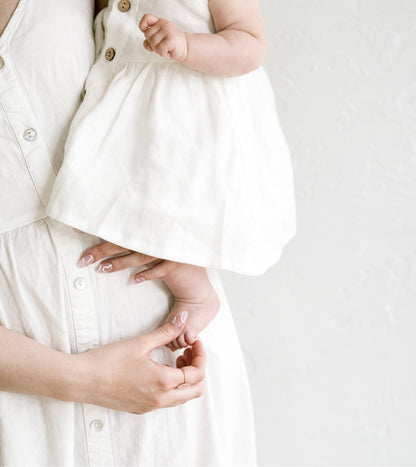 Linen Marseille Dress ‘White’