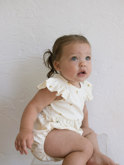 ‘Clementine’ Flora Romper