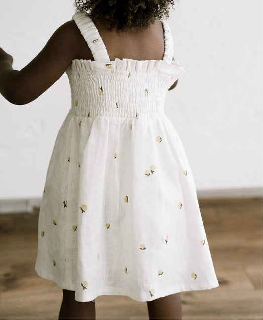 Florence Linen Dress ‘Clementine’