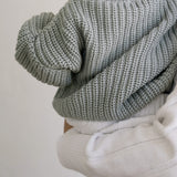 ‘Fog’ Chunky Knit Sweater