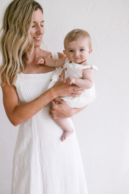 Linen Marseille Dress ‘White’