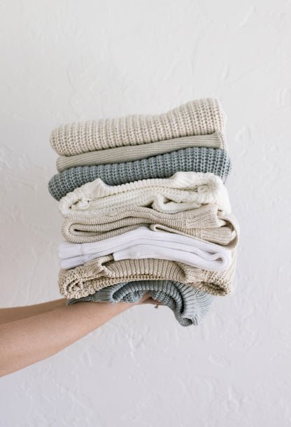 ‘Fog’ Chunky Knit Sweater