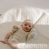 Chunky Knit Onesie ‘Oatmeal’