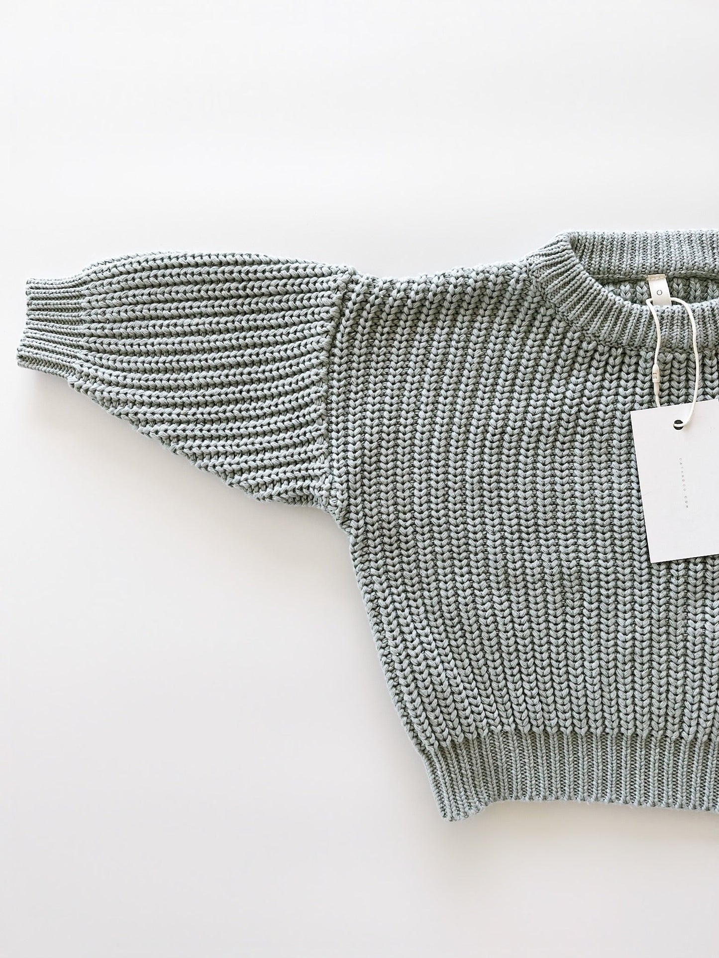 ‘Fog’ Chunky Knit Sweater