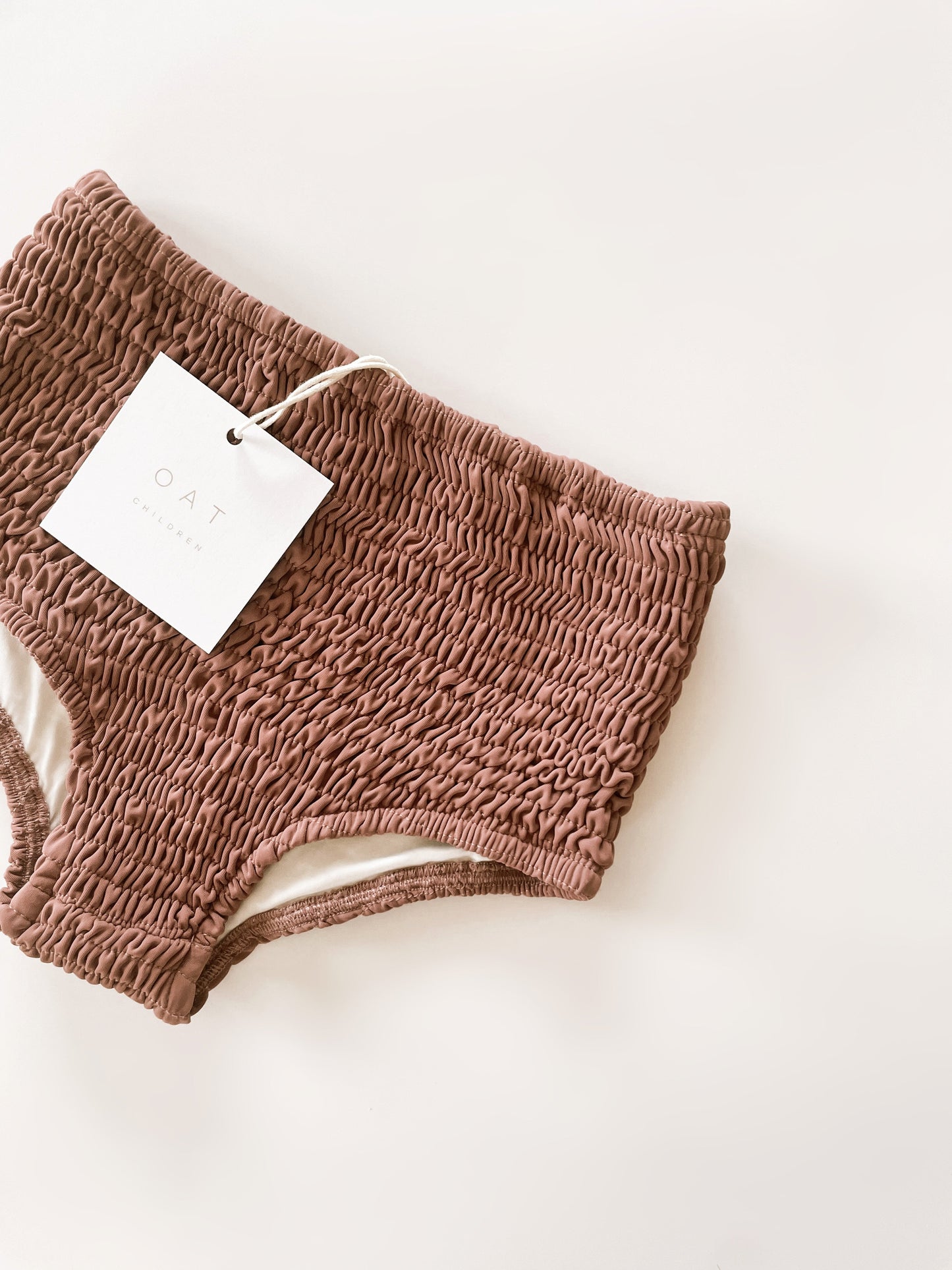 High Waisted Bikini Bottoms - Plum