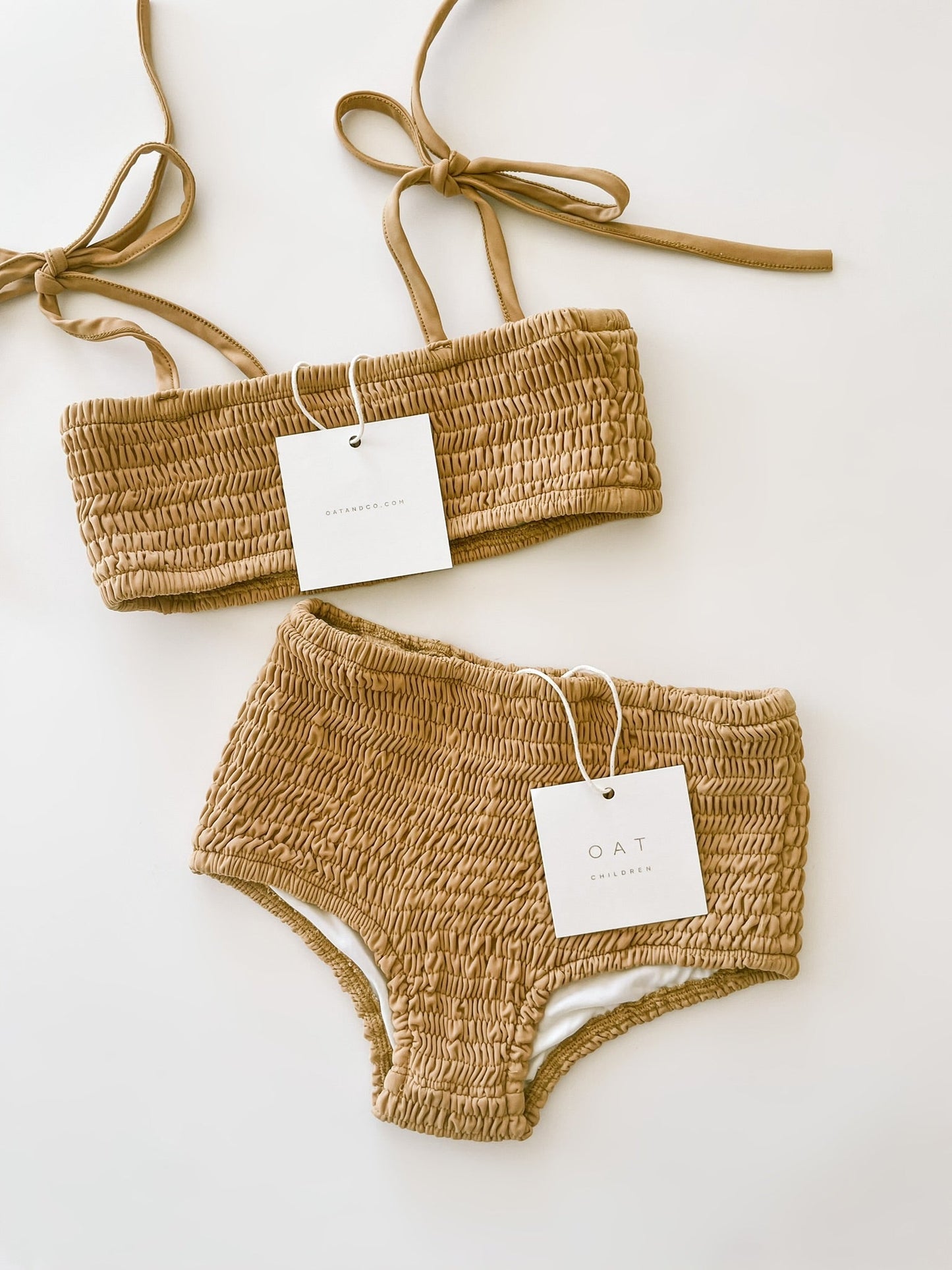 High Waisted Bikini Bottoms - Citrus