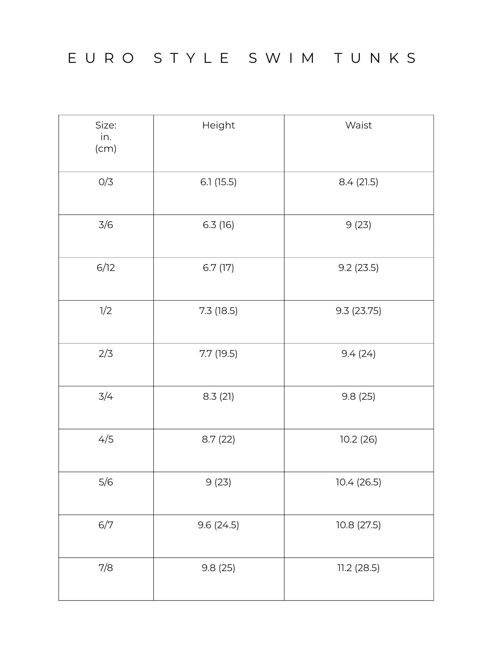 Euro Style Swim Trunks Olive Oat Co