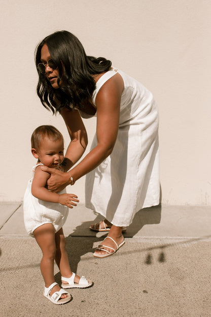 Ivory Bubble Romper