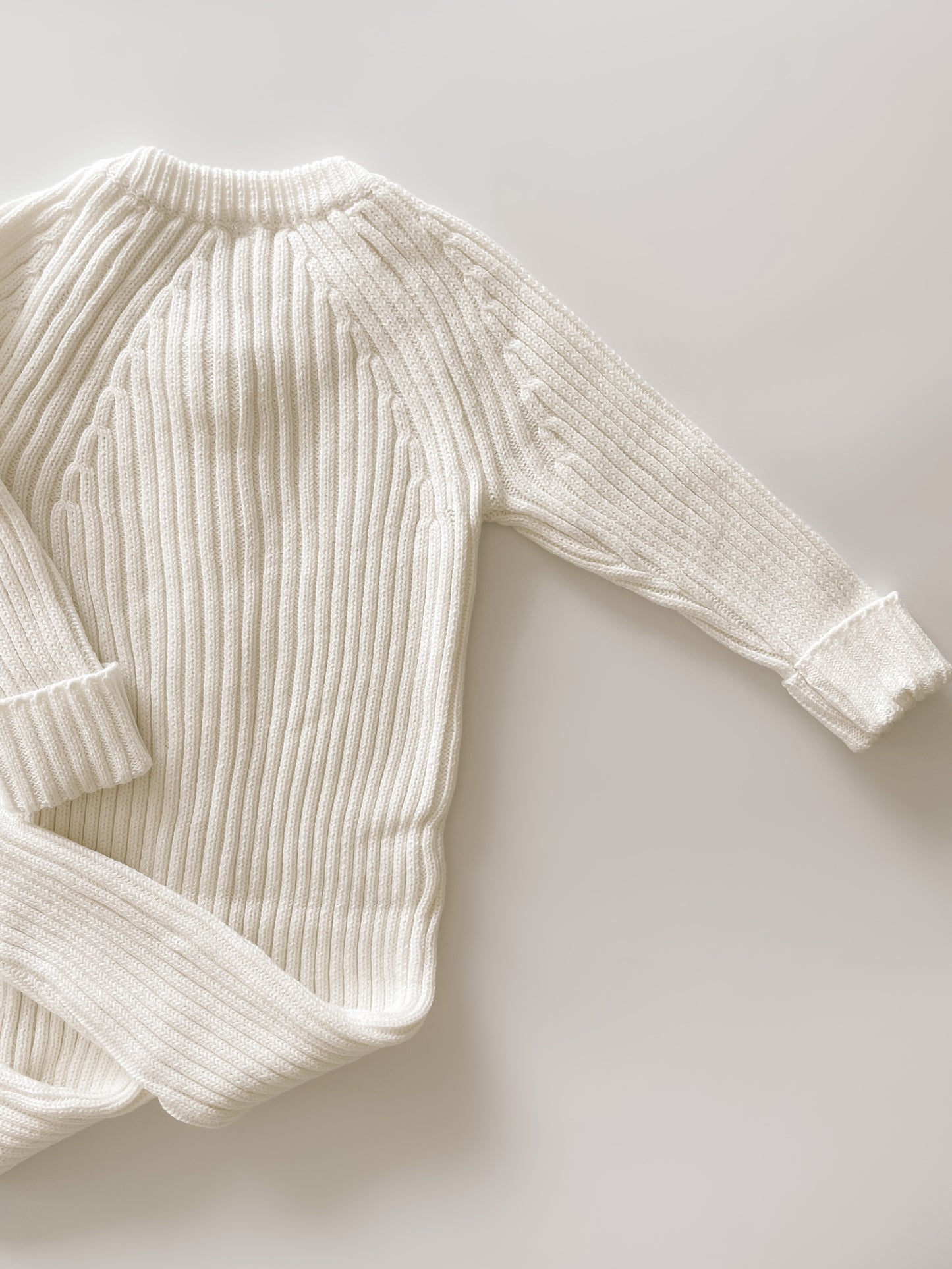 ‘Powder’ Ribbed Knit Playsuit