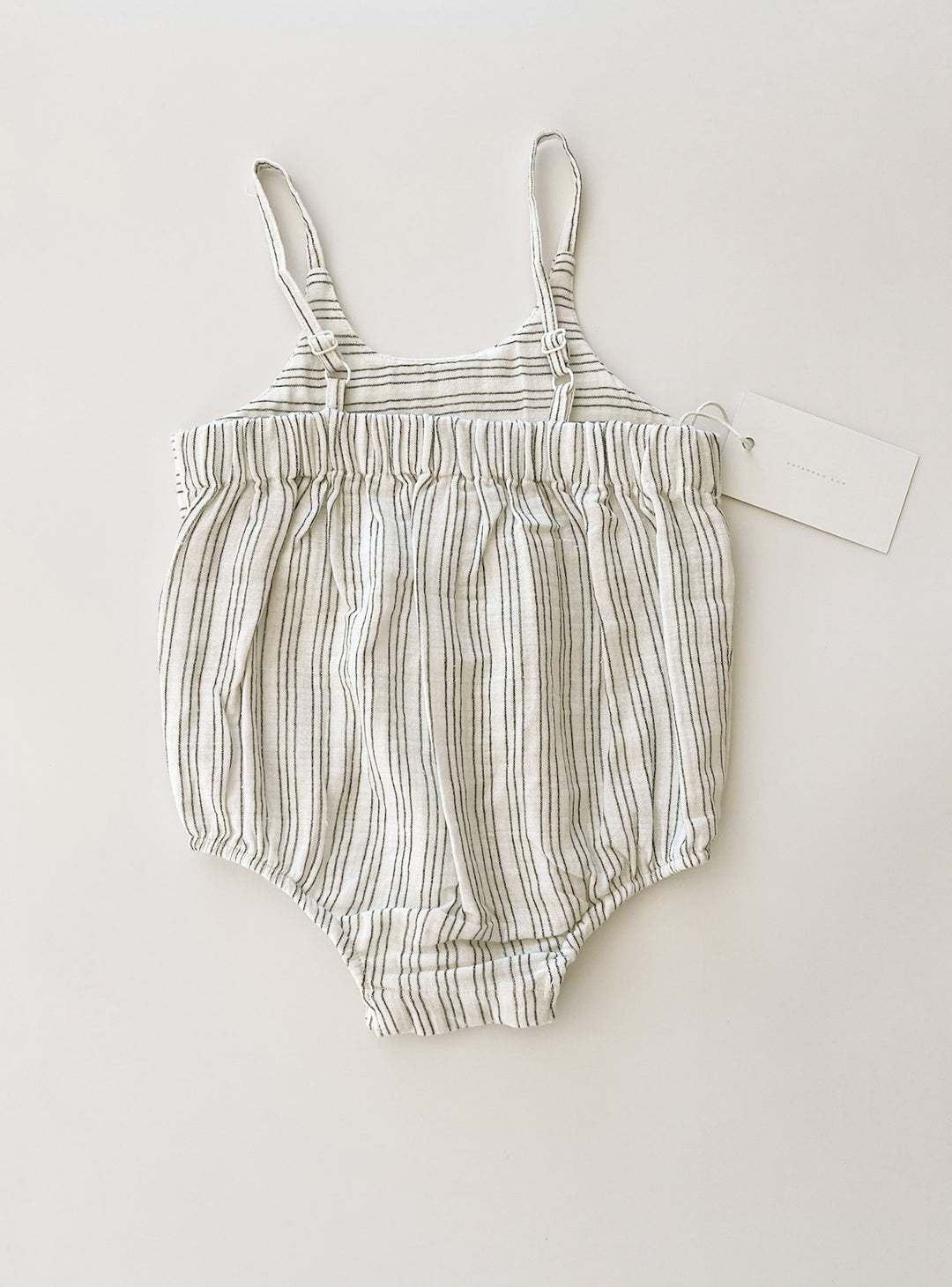 Pastel Stripe Bubble Romper