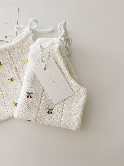 Heirloom Onesie - Cherries