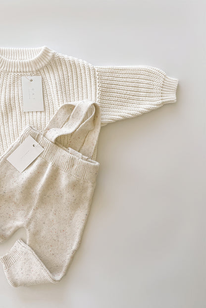 Sprinkle Knit Suspenders
