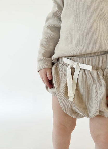 Essential Cotton Ribbed Bloomer ‘Lavender’
