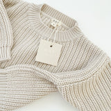 ‘Stone’ Chunky Knit Sweater