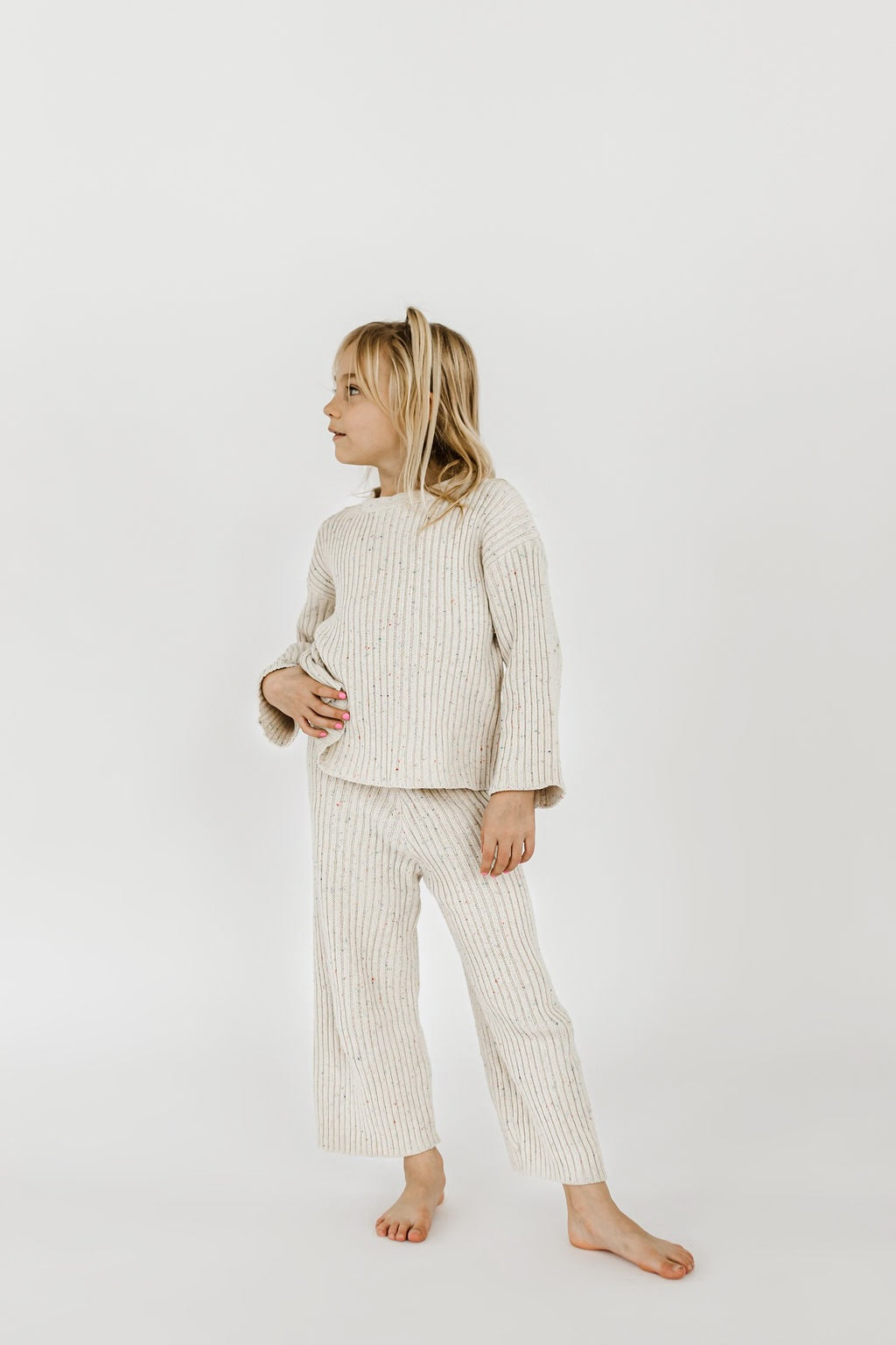 Children’s Sprinkle Knit Ribbed Pant