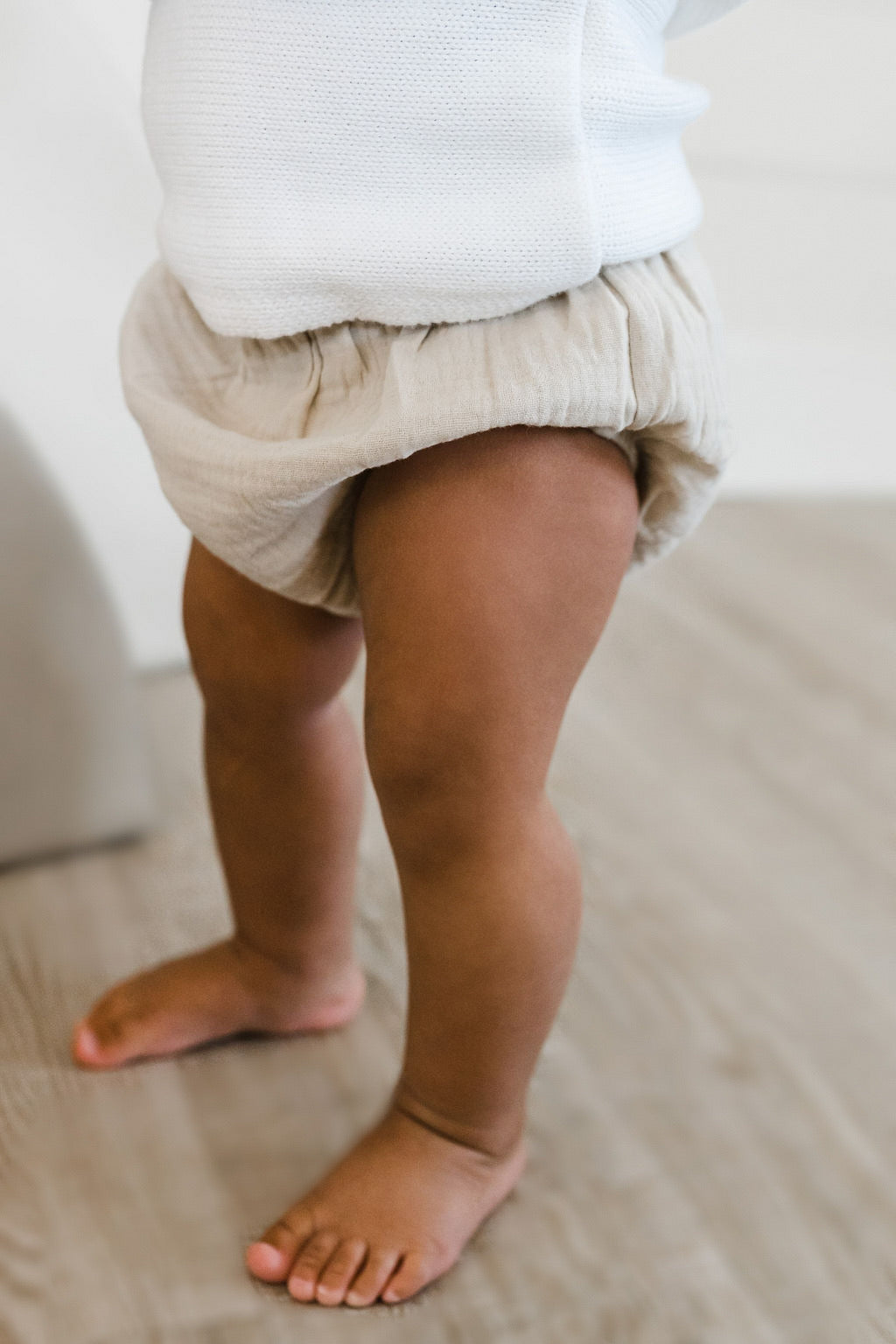 Muslin Bubble Bloomer - Stone