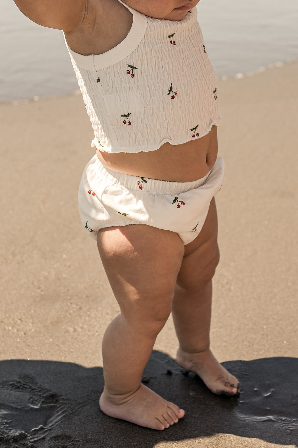 Cherries Smocked Tank