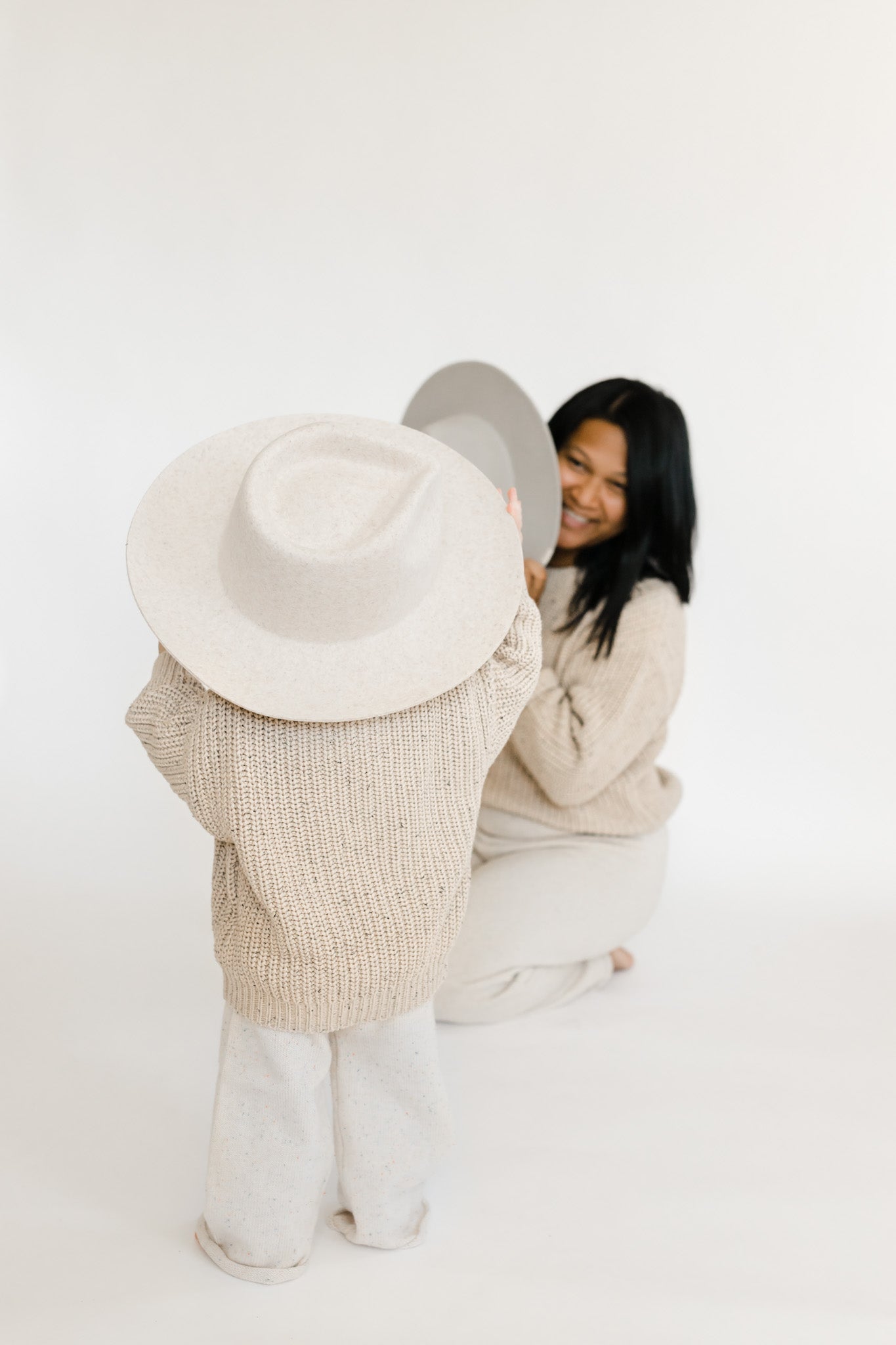 ‘Oat Fleck’ Chunky Sweater