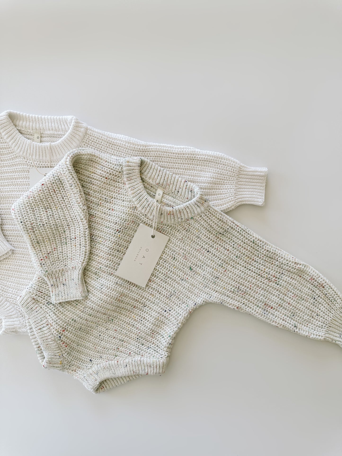 Chunky Knit Onesie ‘Sprinkle’