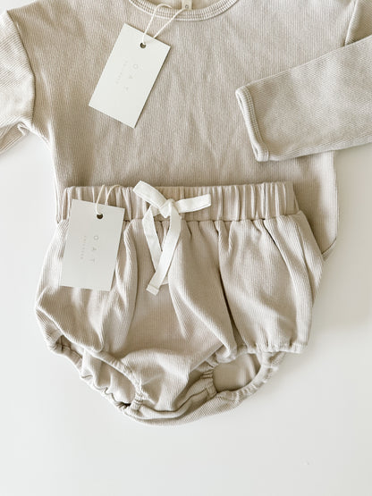 Essential Cotton Ribbed Bloomer ‘Lavender’