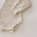 Chunky Knit Onesie ‘Oatmeal’