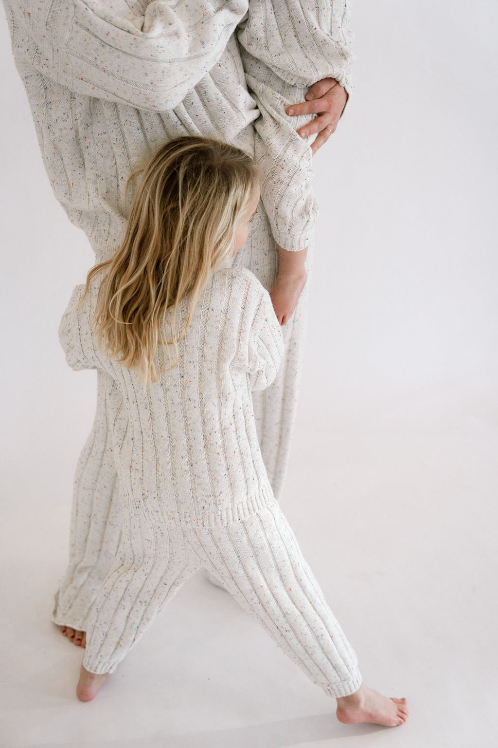 Children’s Wide Ribbed Knit Pant ‘Sprinkle’
