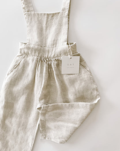 Linen Jumper - Flax