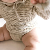 Chunky Knit Onesie ‘Biscotti’