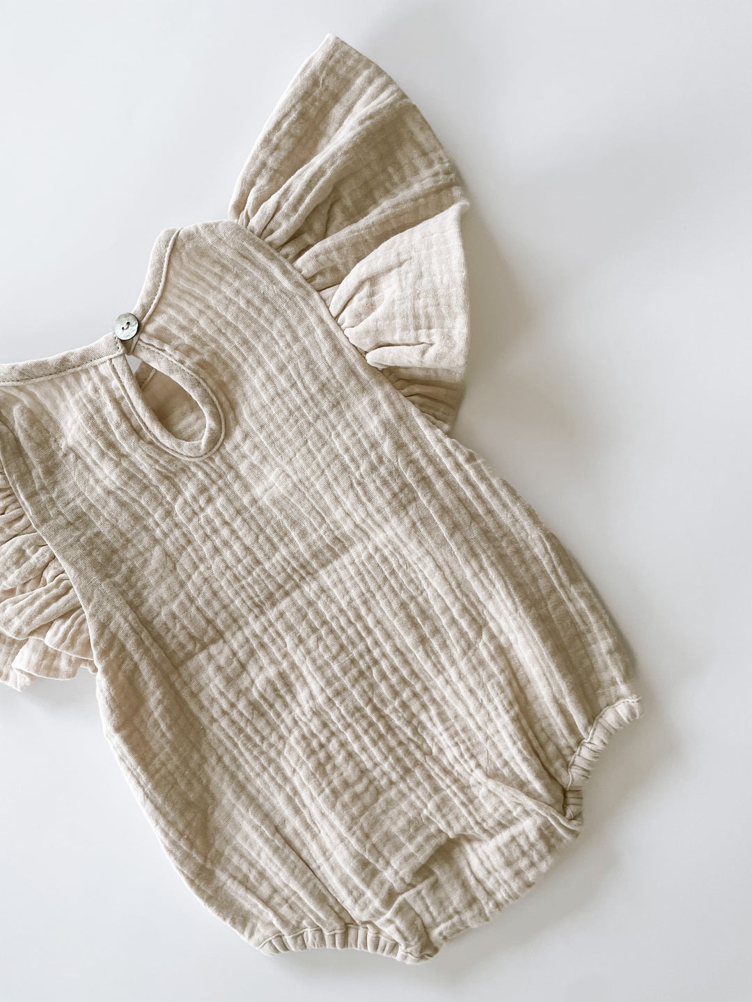 Sea You Soon Organic Muslin Bubble Romper main image 0
