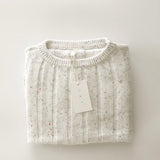 Women’s Wide Ribbed Knit Sweater ‘Sprinkle’