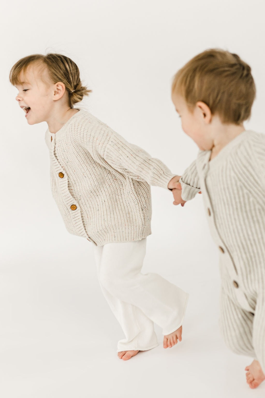 ‘Gray Marle‘ Ribbed Knit Playsuit