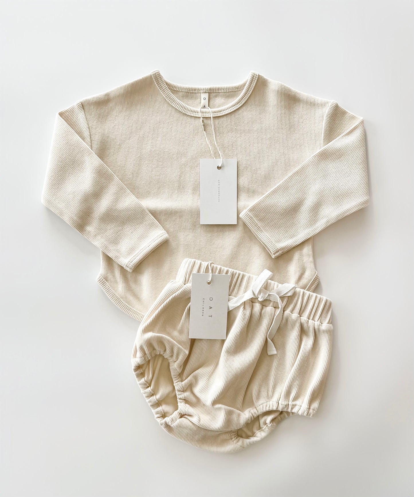 Essential Cotton Ribbed Bloomer ‘Ivory’