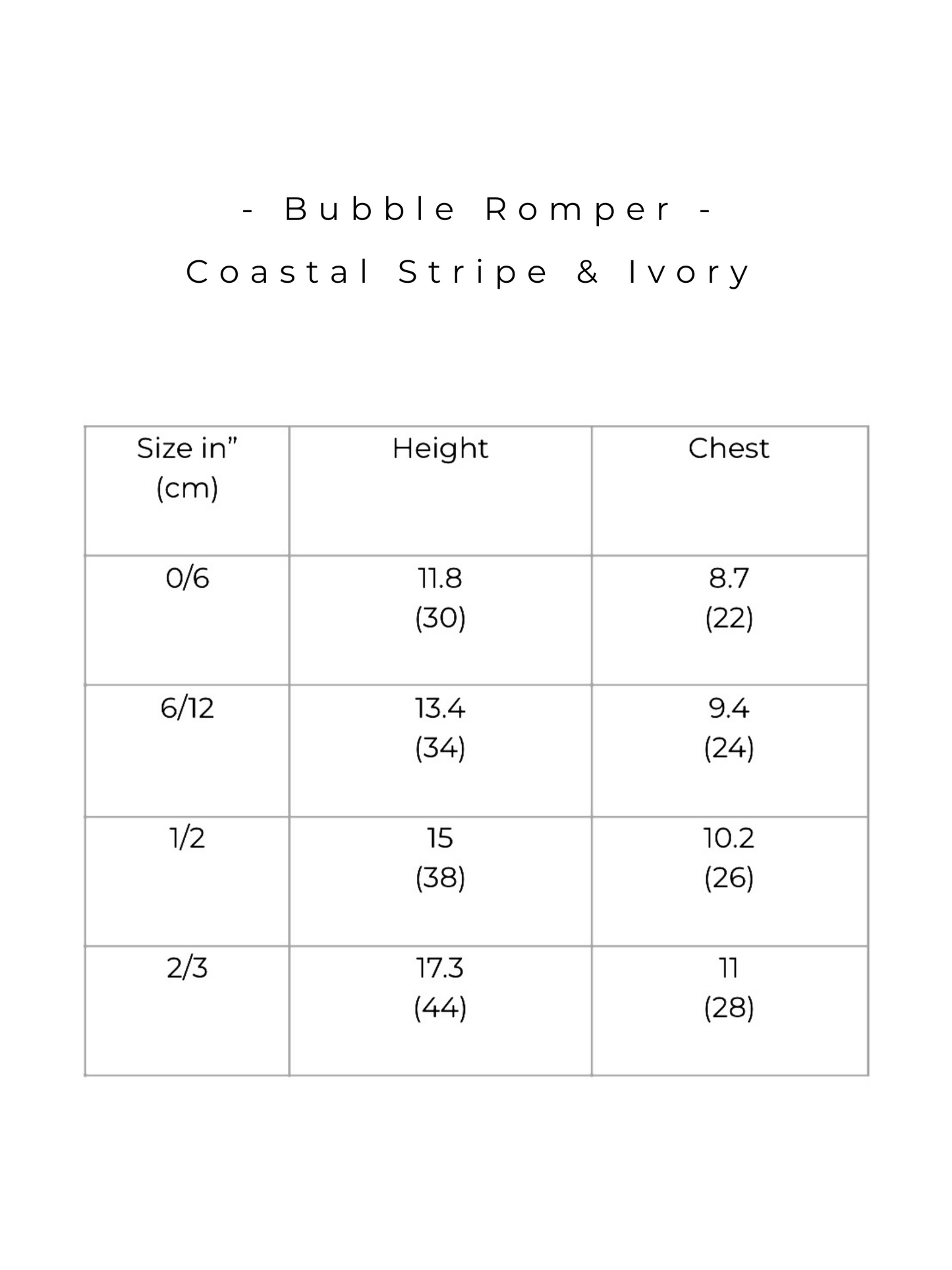 Ivory Bubble Romper