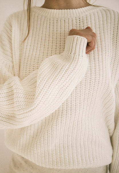 Women’s Powder Chunky Knit Sweater