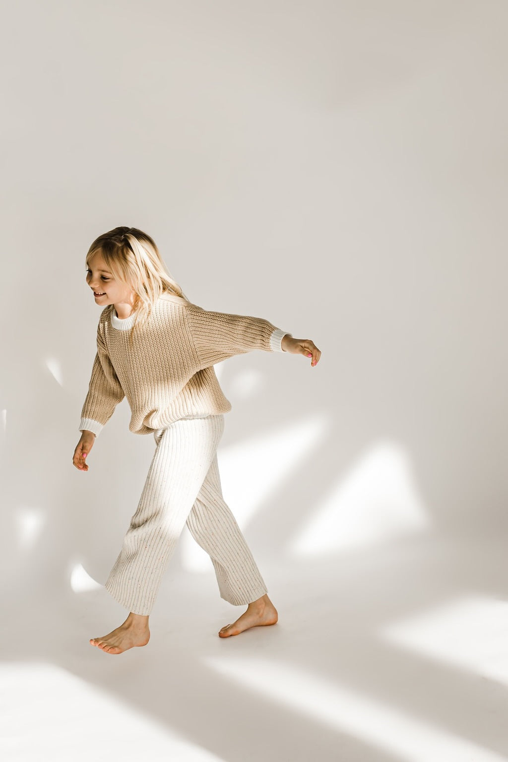 Children’s Sprinkle Knit Ribbed Pant