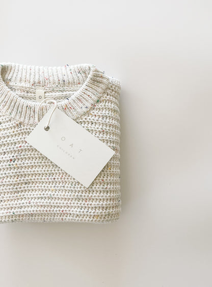 Chunky Knit Onesie ‘Sprinkle’