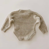 Chunky Knit Onesie ‘Biscotti’