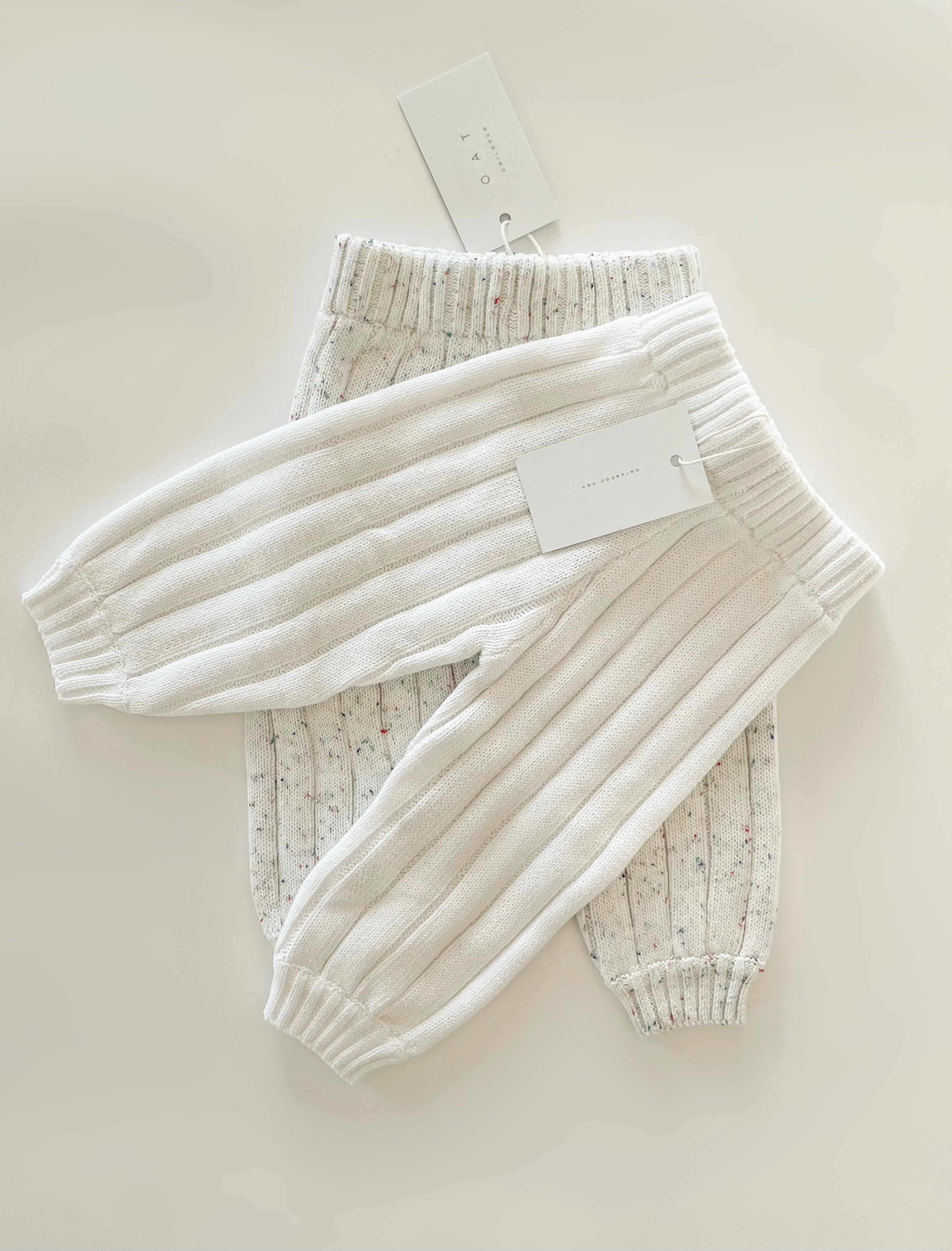 Baby Cream Cable Knit Tights - Hatley CA