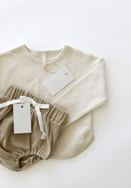 Essential Cotton Ribbed Bloomer ‘Ivory’
