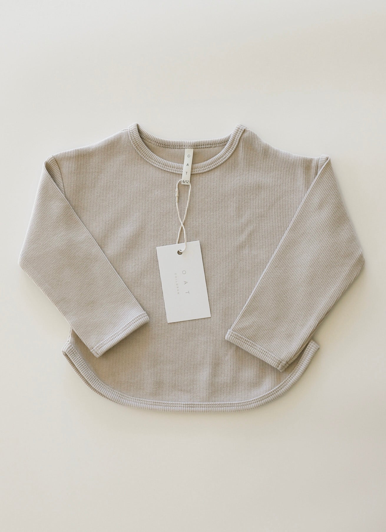 Essential Cotton Ribbed Long Sleeve ‘Lavender’